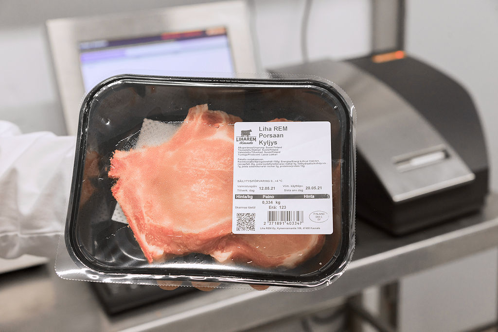 Pork chop package